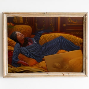 Rick James - Draw Me Like Brother Darkness - "Chappelle's Show" Ölgemälde (mattes Premium Poster)