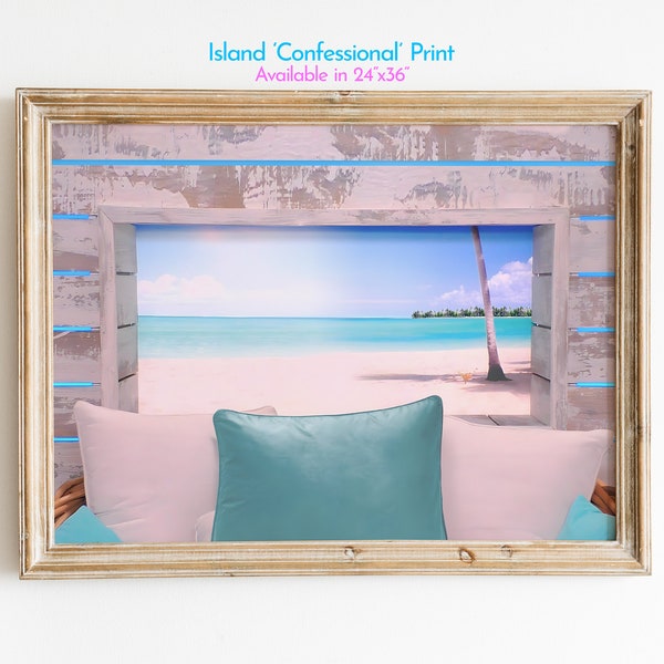 Island Confessional - Premium Matte Poster