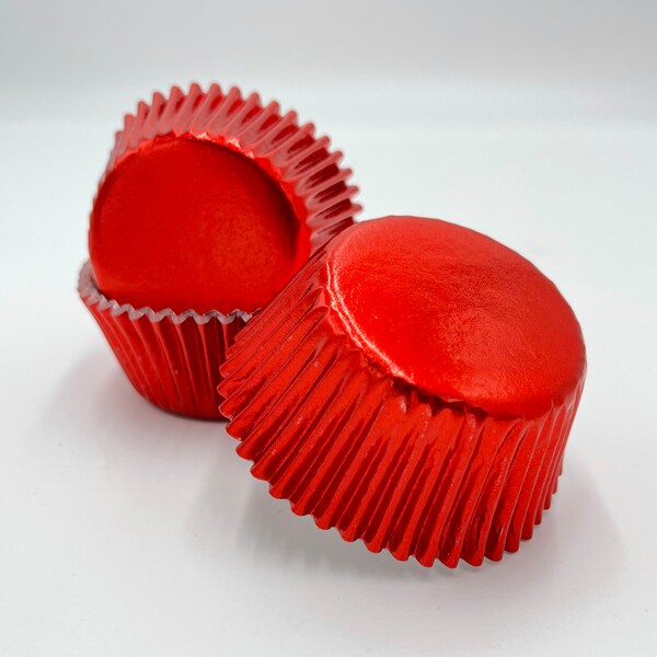 Red Cupcake Liners Etsy