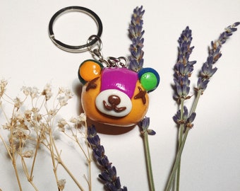 Animal Crossing Stitches Inspired Keychain