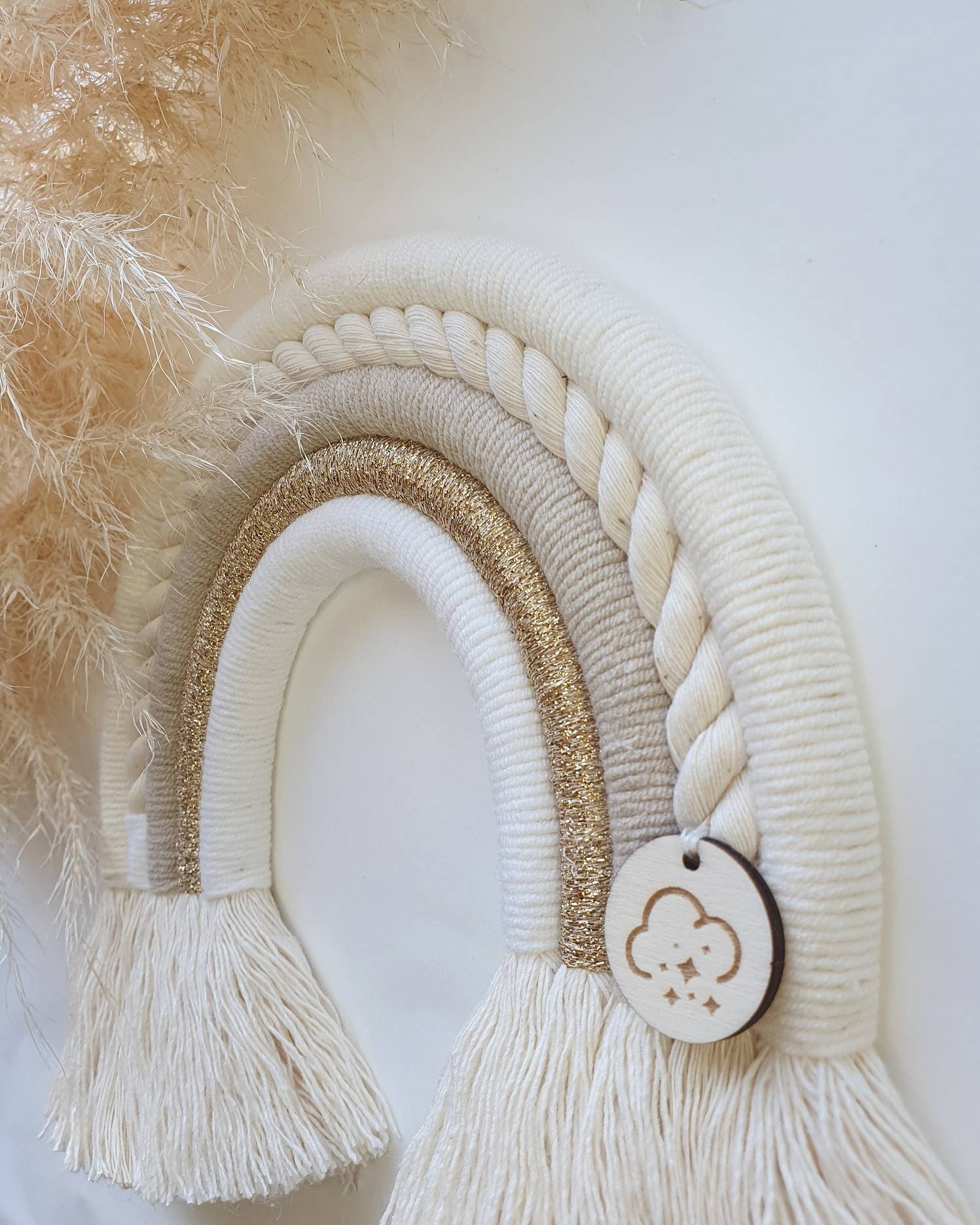 Jeanne - Arc-En-Ciel en Macramé