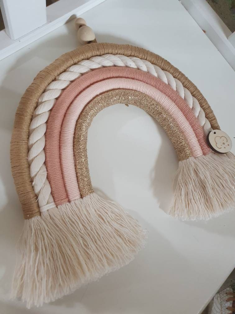 Anna - Arc-En-Ciel en Macramé