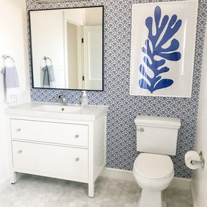 Art Deco Arch Peel and Stick Wallpaper: Retro Home Decor