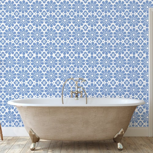 Moroccan Star Flower Removable Peel & Stick Self-adhesive - Etsy