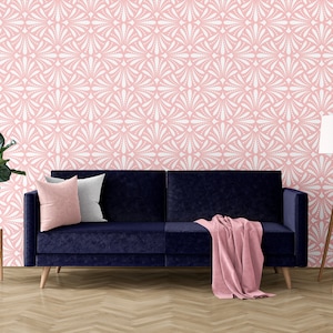 Pink Poise Removable Peel & Stick Self-Adhesive Wallpaper, Ships Free in 3-5 business days (US)