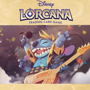 Tapis de jeu Disney Lorcana - Rockstar Stitch - Lilo - Fabled - TCG - tapis de jeu personnalisé - tapis de souris - manette de jeu - accessoire
