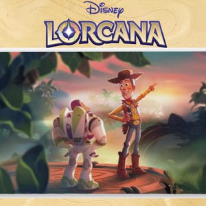 Disney Lorcana Playmat - Toy Story - Pixar - woody -  Buzz Lightyear  - TCG - Custom Playmat - Mousepad - Gamepad - Accessory