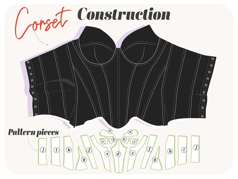 PRODUCT FEATURES:
- Bra cupped corset/ Bustier
- Lace up back detail
- Hip length corset 
- Structured strapless design