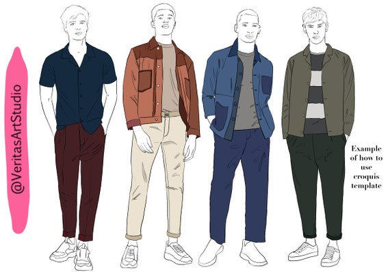 fashion design templates male fashion design templates male