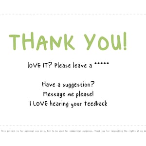Thank you! If you love it, please leave *****
Have a suggestion?
Message me please!
I love hearing your feedback.