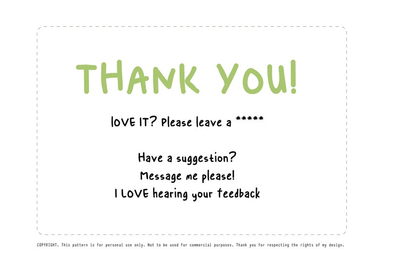 Thank you! If you love it, please leave *****
Have a suggestion?
Message me please!
I love hearing your feedback.