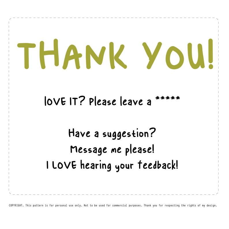 Thank you! If you love it, please leave *****
Have a suggestion?
Message me please!
I love hearing your feedback.
