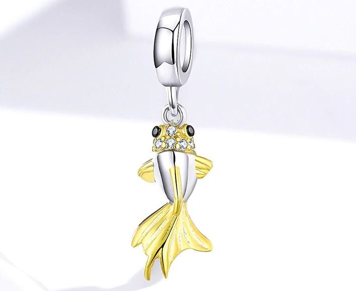 Charms for pandora bracelet Koi fish charm 925 sterling Etsy