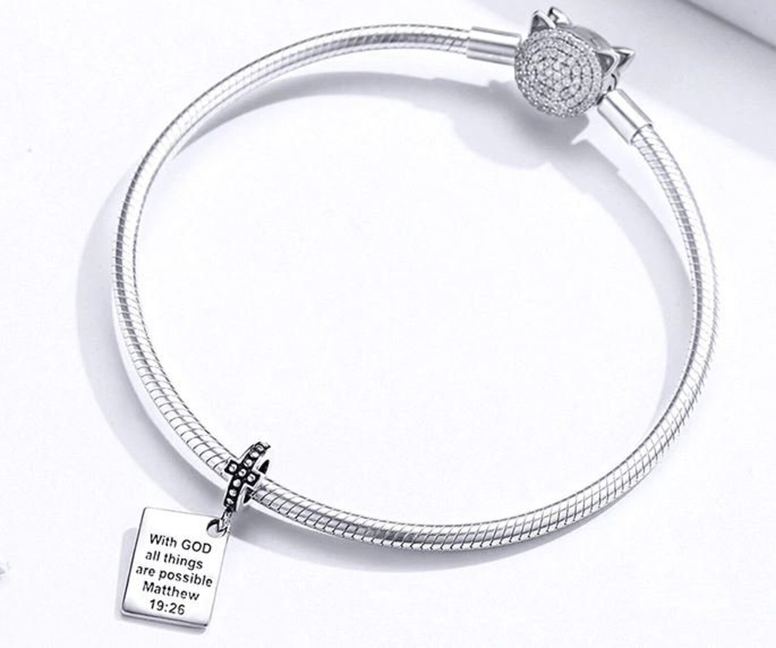 Charms for pandora bracelet Bible Quote Charm Holy Bible Etsy