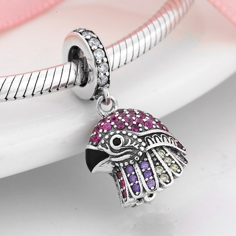 Charms for Pandora Bracelet Macaw Charm Parrot Charm 925 Etsy