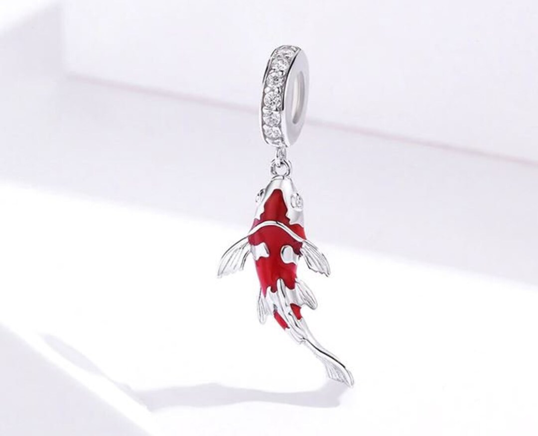 Charms for Pandora Bracelet Koi Fish Charm 925 Sterling Etsy