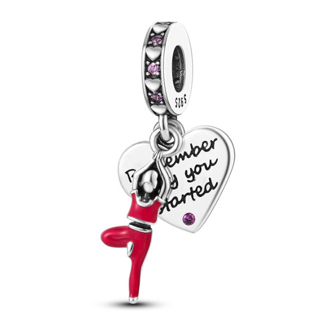 Pandora shop yoga charm