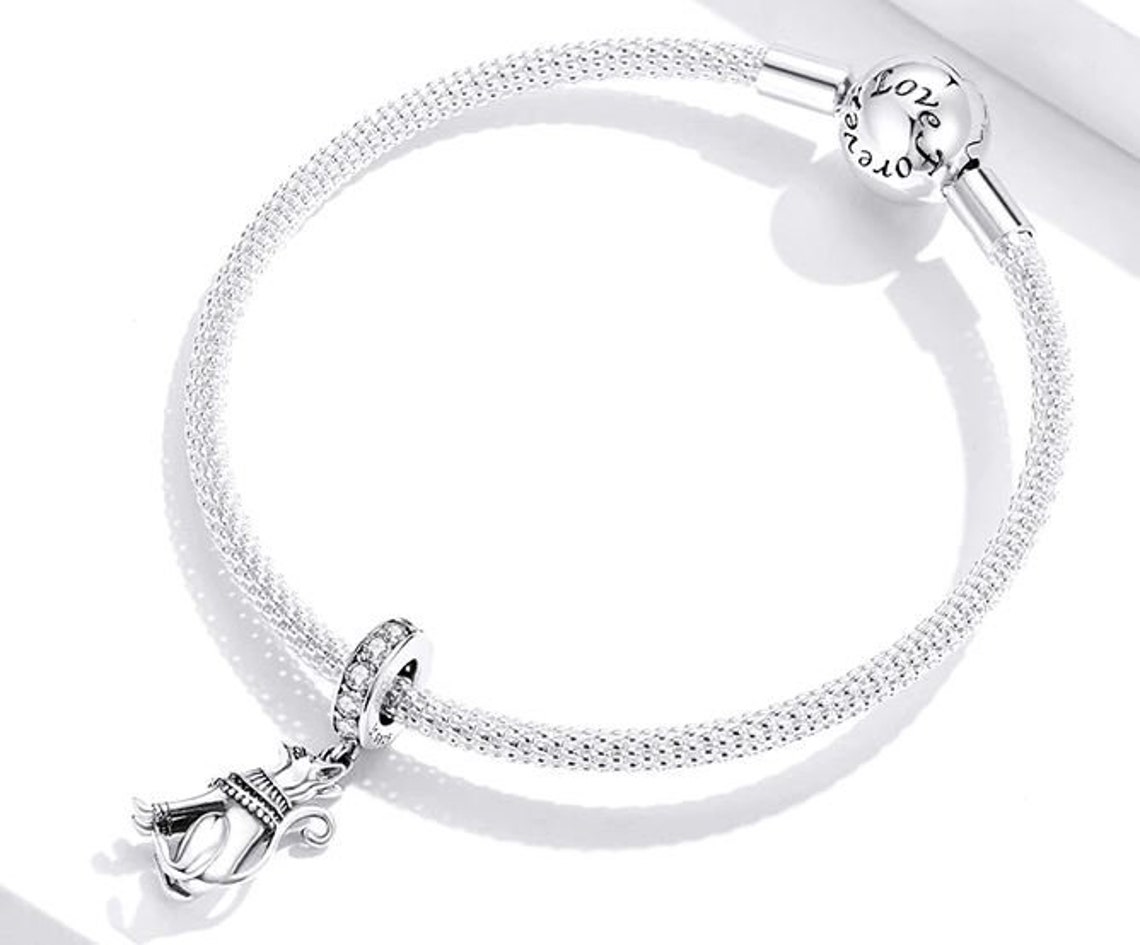 Charms for pandora bracelet Egyptian Cat Charm 925 Sterling Etsy