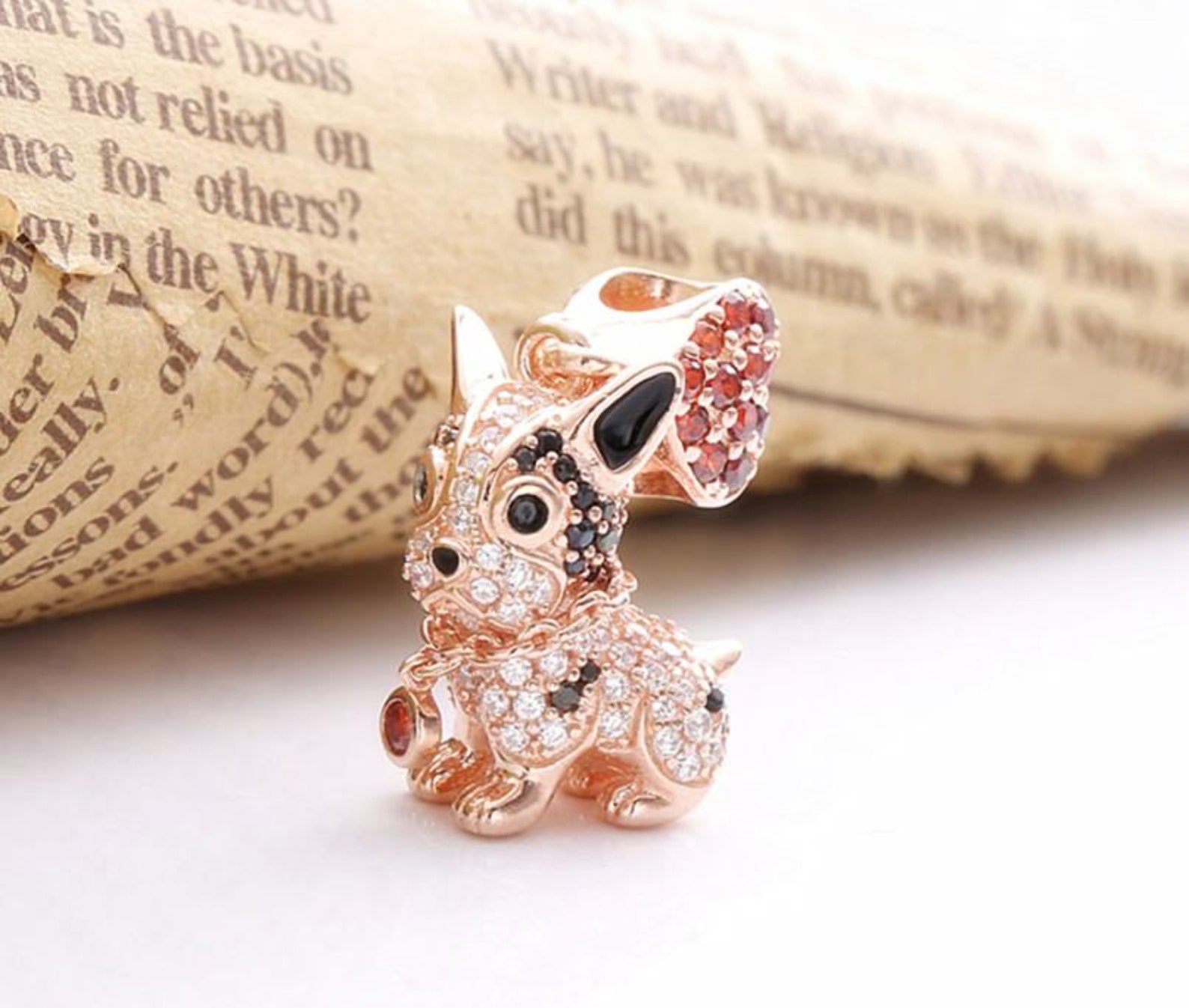 Charms for Pandora Bracelet Frenchie Dog Cute Puppy Charm Etsy