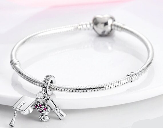 Charms for Pandora Bracelet Graduation Set Charm 925 -