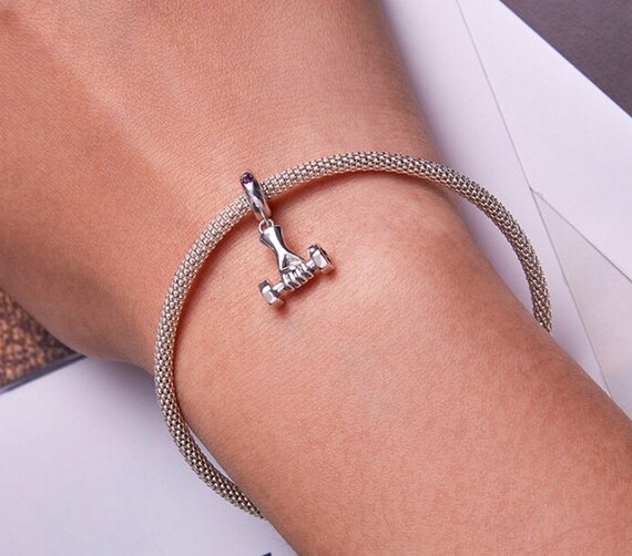 Fitness charms for pandora bracelet clearance