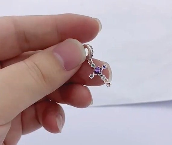 Charms for Pandora Bracelet Chakra Cross Charm 925 Sterling