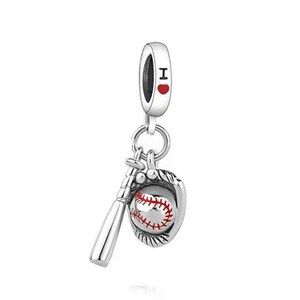 Pandora cubs baseball charm sale