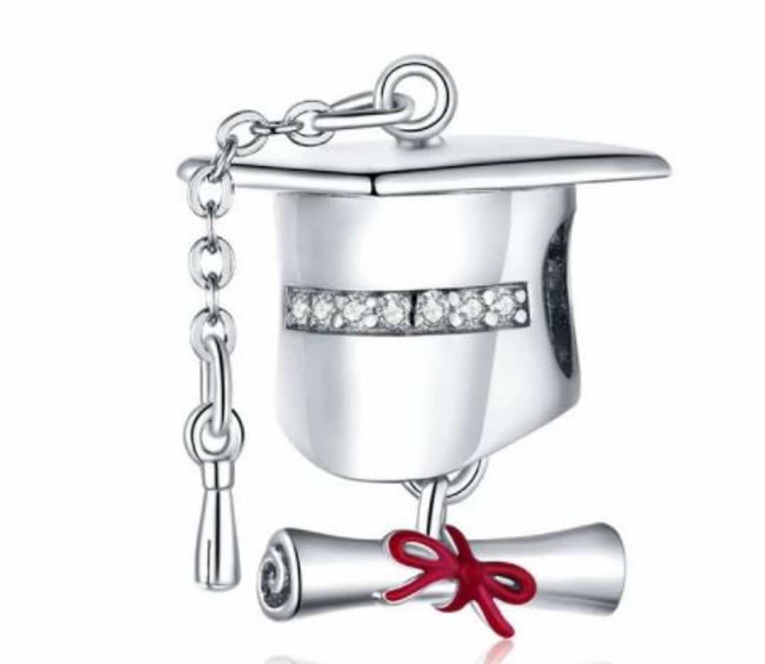 Pandora cap book & scroll charm sale