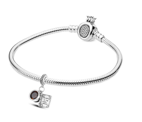 Charms for Pandora Bracelet Reading is My Super Power Charm 925