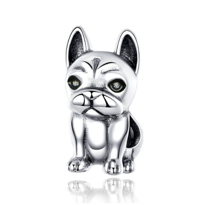 Charms for pandora bracelet French Bulldog charm 925 | Etsy