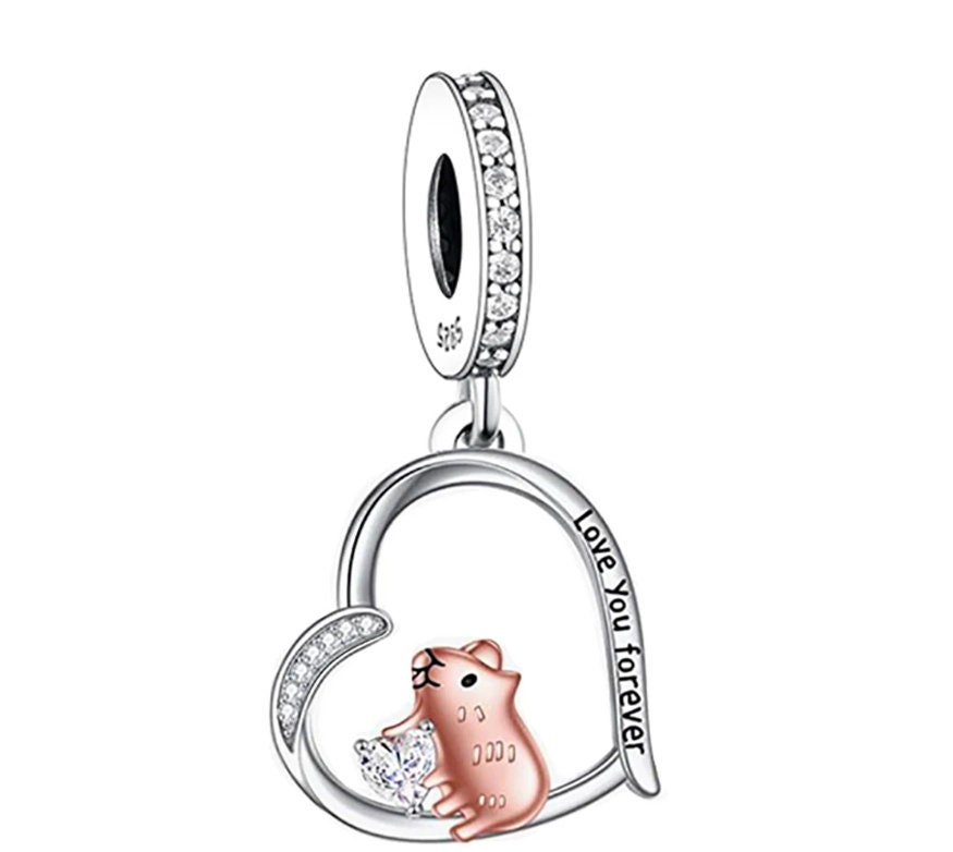Hamster charm pandora outlet