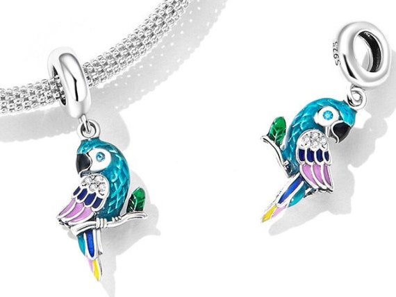 Parrot Charm In Sterling Silver, Charms for Bracelets and Necklaces - Yahoo  Shopping