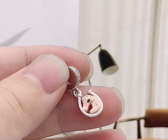 Charms Fit Bracelet Horseshoe Charm Horse 925 Sterling Silver