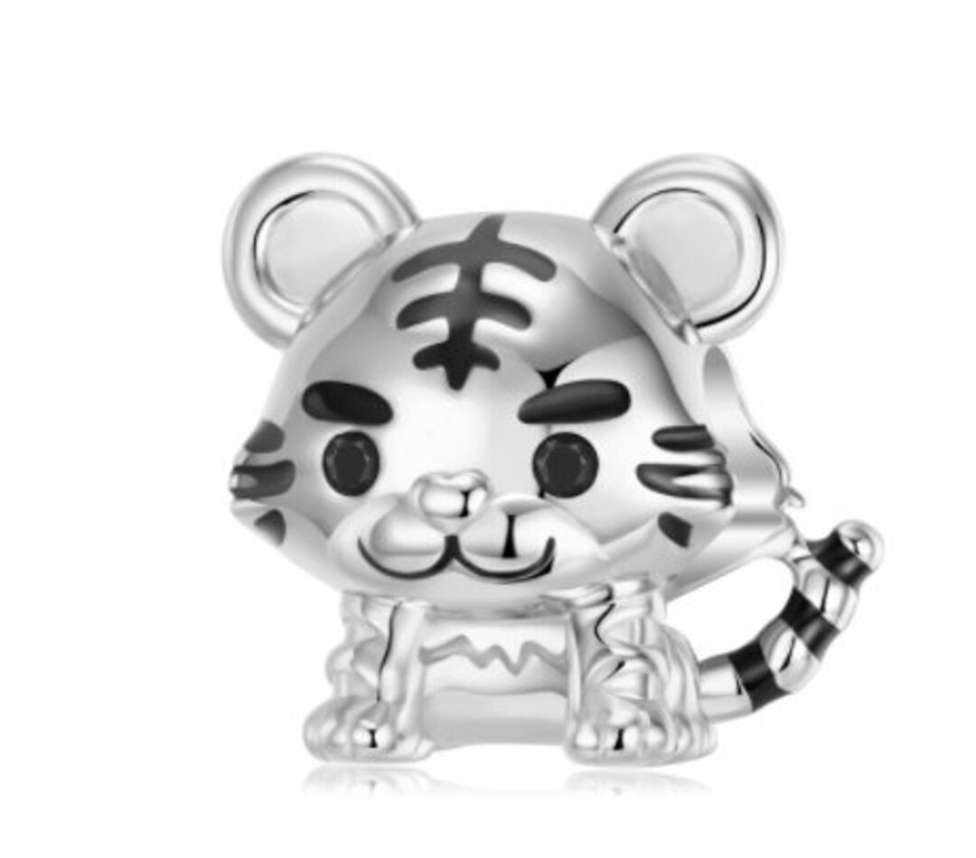 Charms for Pandora Bracelet Tiger Charm 925 Sterling Silver Etsy