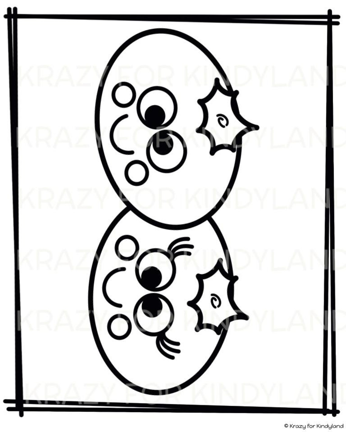 April Printable Coloring Pages: Easter Earth Day Life - Etsy