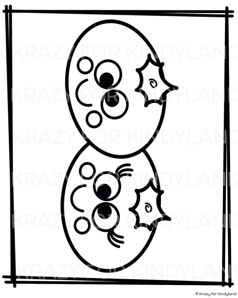 April Printable Coloring Pages: Easter Earth Day Life - Etsy