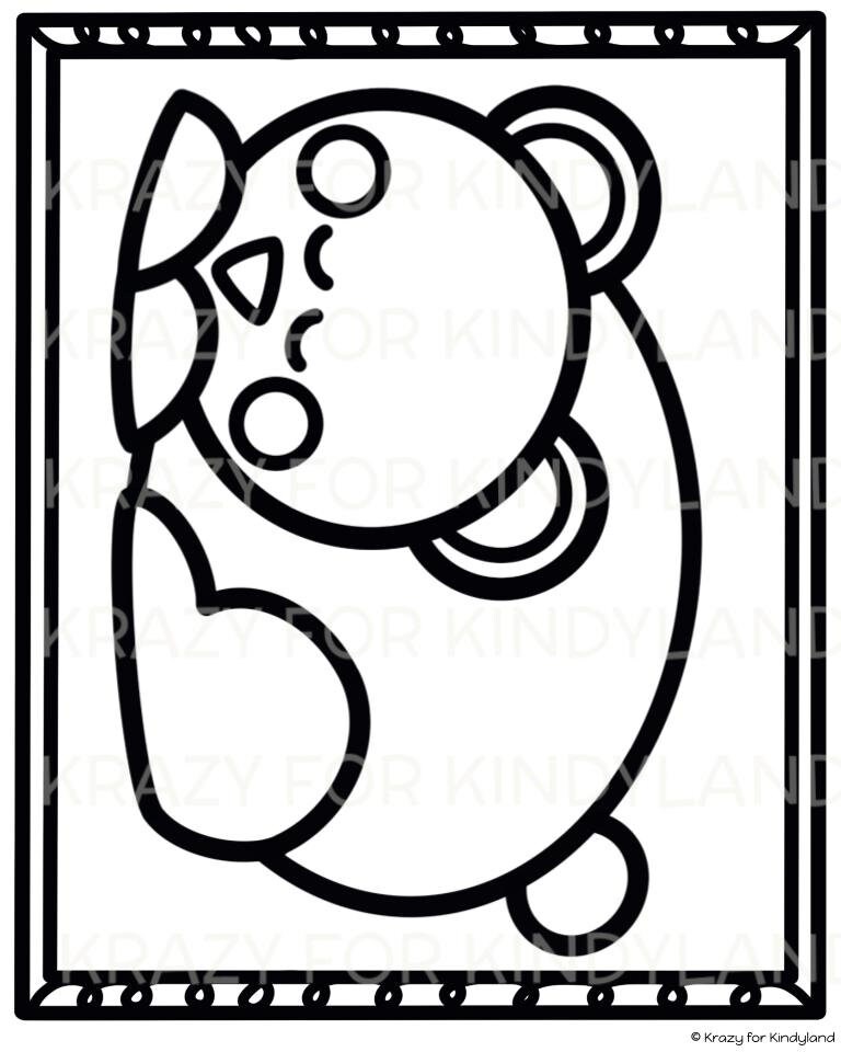Hibernating Animals / Hibernation Coloring Pages: Groundhog, Bear