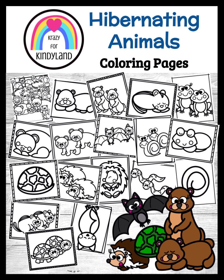 February Coloring, Dotter Activity Pages: Hibernation, Valentine's Day,  Dental, Kids Coloring Pages, Coloring Book, Kids Coloring Sheets (Download  Now) 