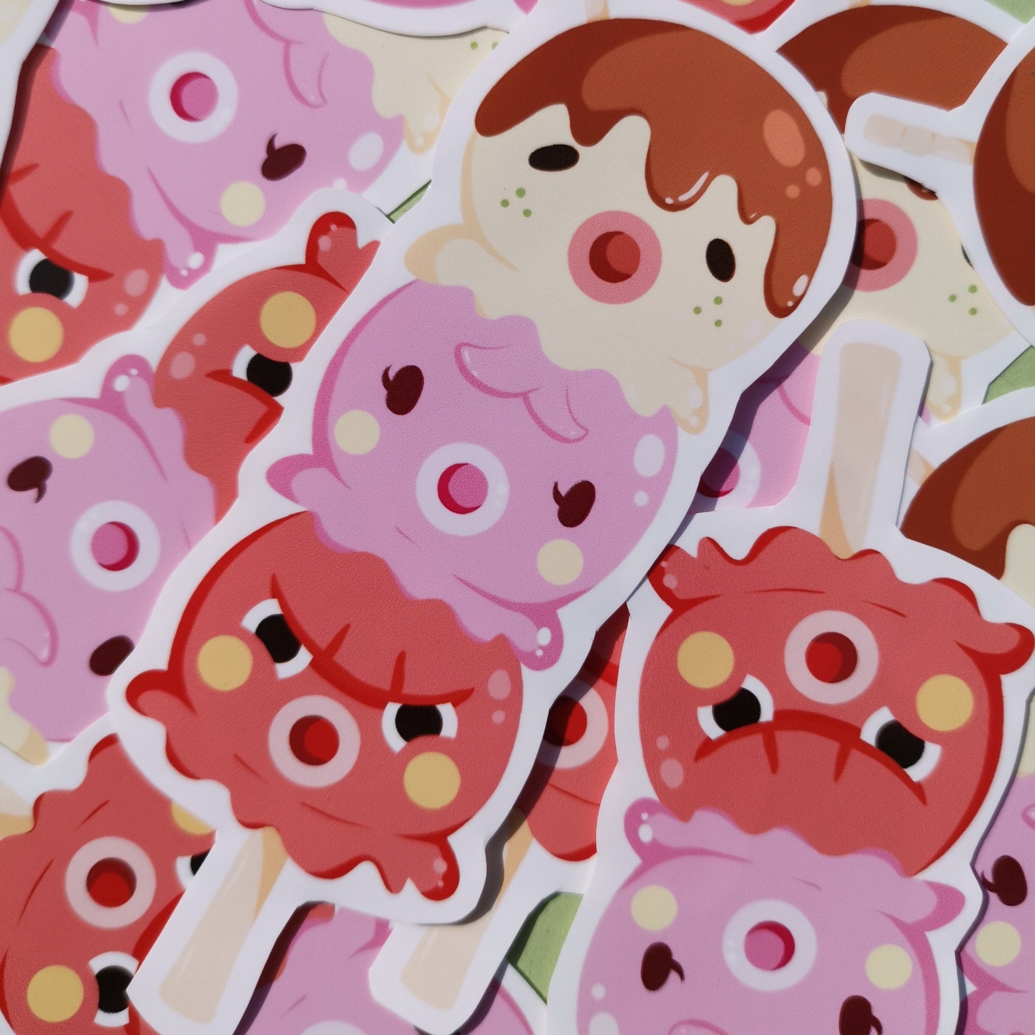 Paper Paper & Party Supplies Stickers acnh stickers BIRD/OCTOPUS etna