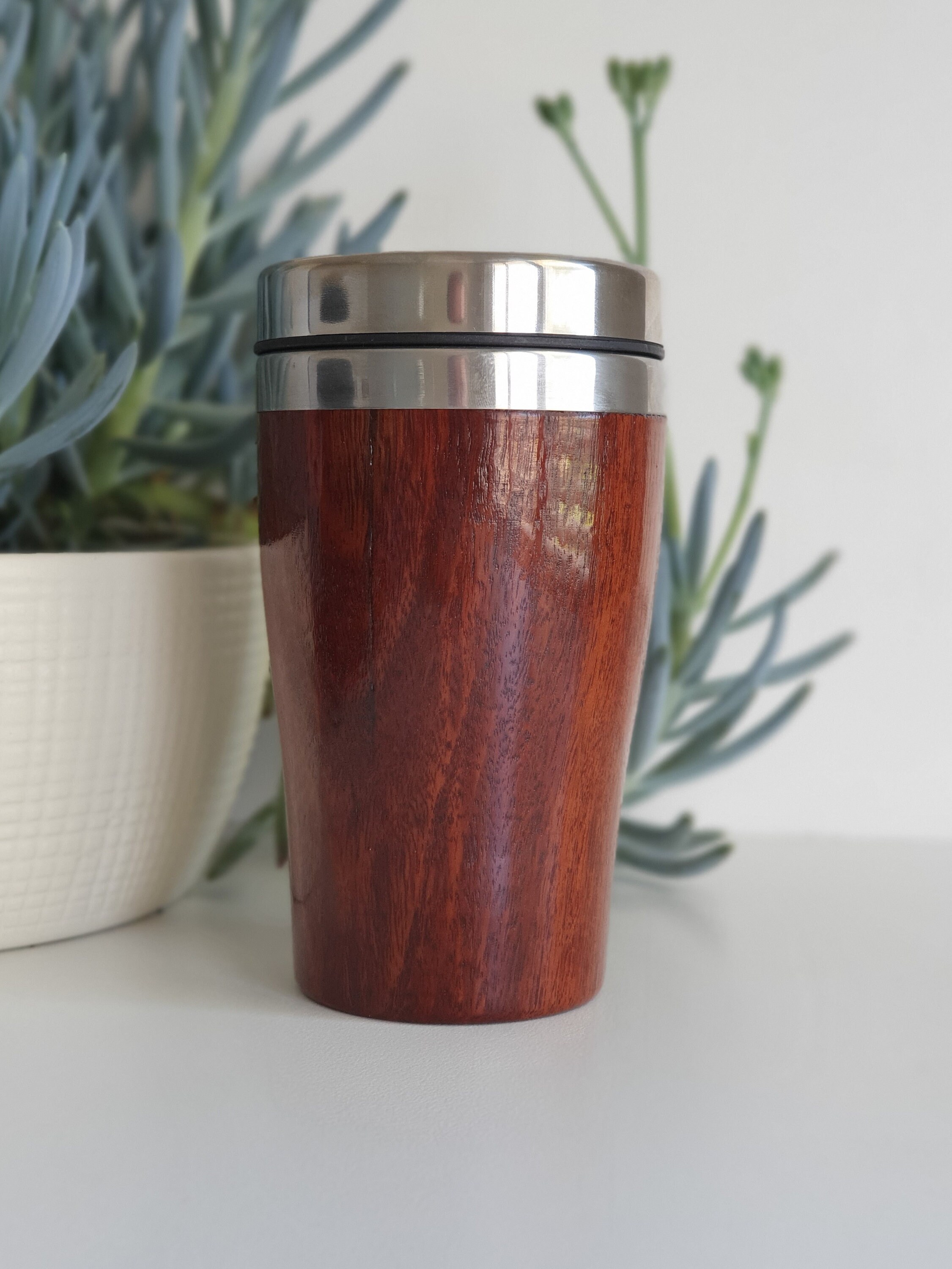 Australian handmade Jarrah Wood Coffee Travel Cup Keep Cup Etsy