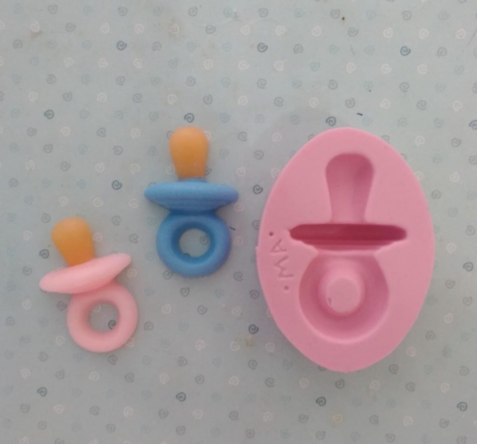 Pacifier Silicone Mold 436MA Etsy