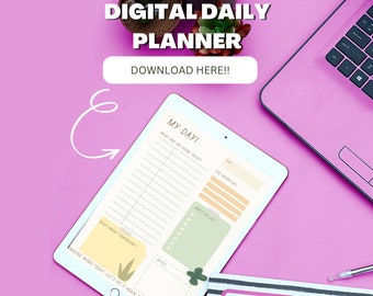 Digital Daily Planner Page