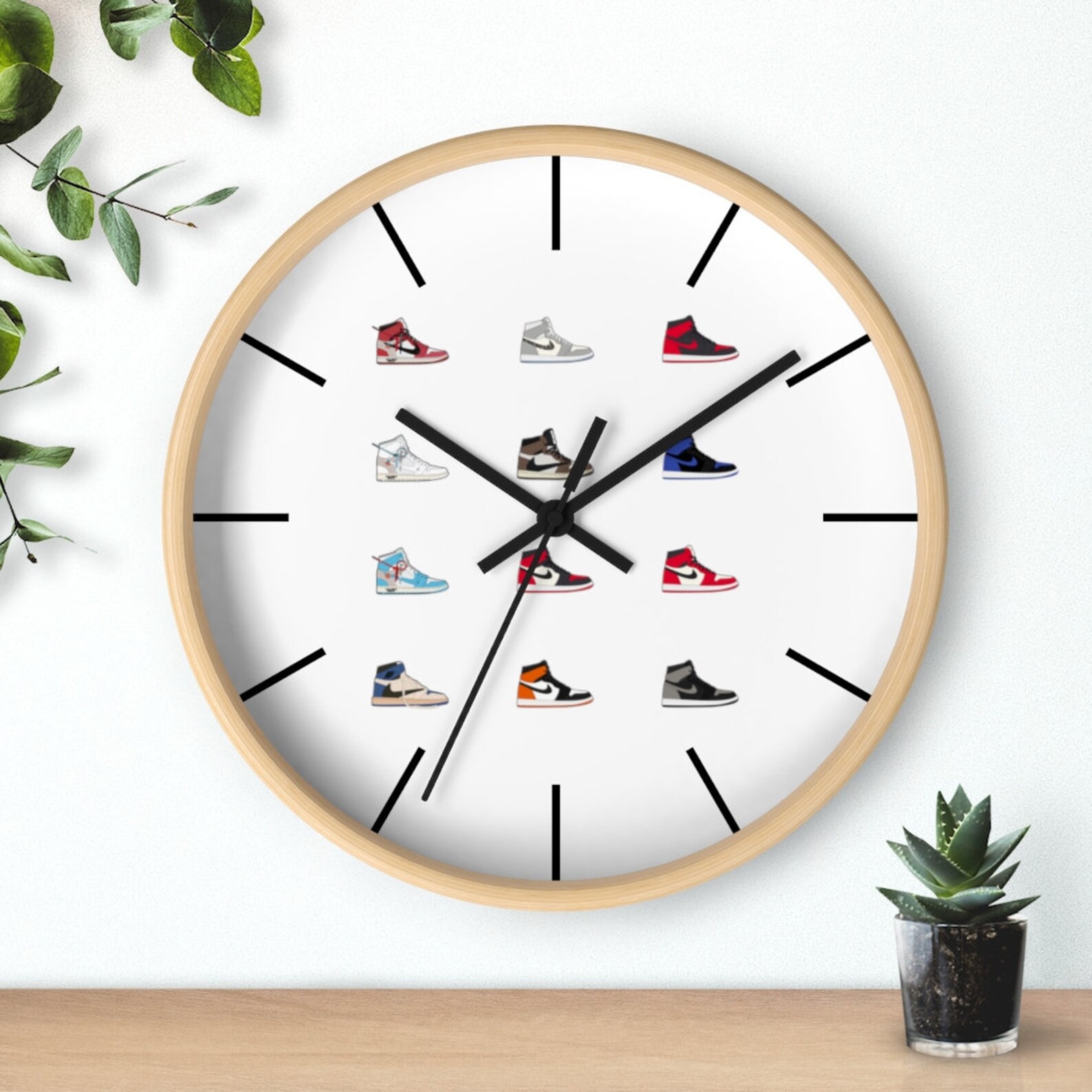 air jordan wall clock