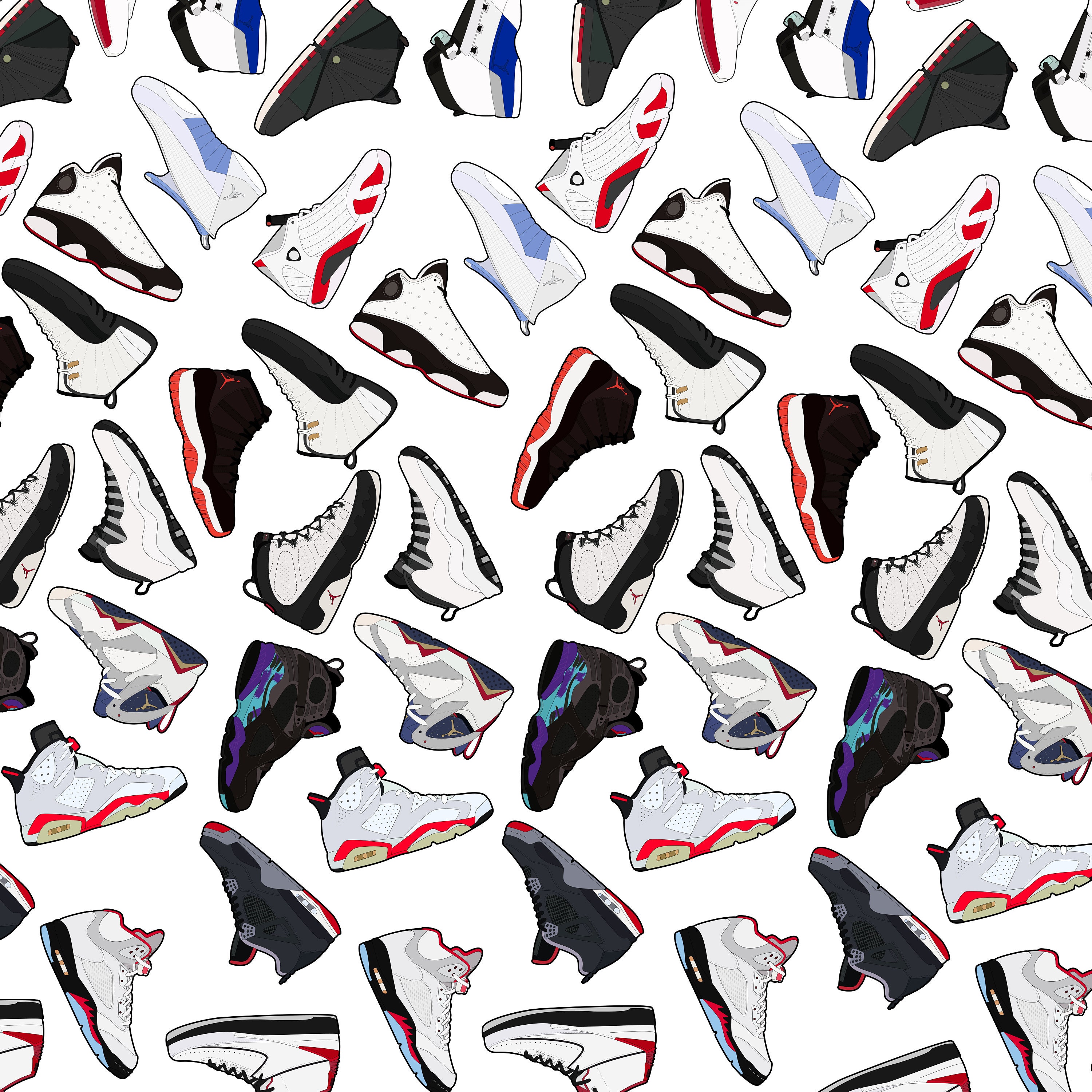 air jordan funky patterns