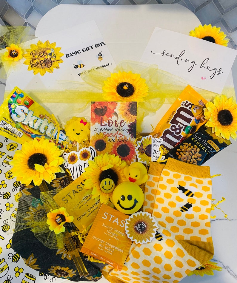 Sending you hugs sunshine gift box 