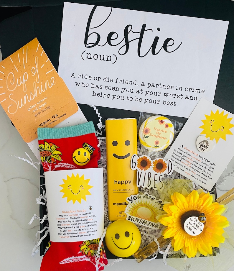 Bestie sunshine gift box 