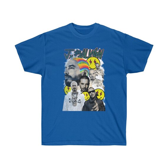 J Balvin Cantante Rapero Reggaeton Grafico Latino Look Desvanecido Camisa Superestrella Hip Hop R B Cuarentena 2020 2021 Camiseta Unisex Ultra Algodon Etsy Espana
