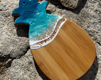 Pineapple Cheese Board — Turquoise Shades