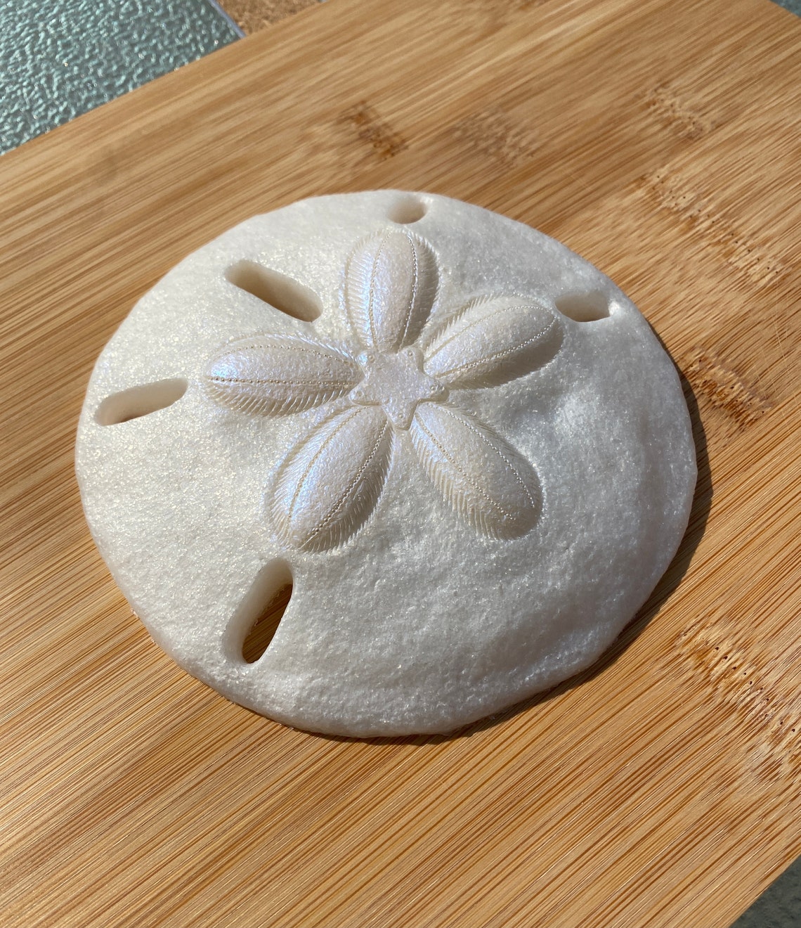 Large Resin Sand Dollar Ocean Resin Art Sand Dollar Art Etsy