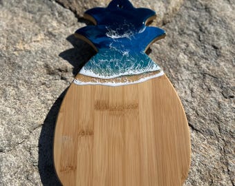 Pineapple Cheese Board — Shades of Blue